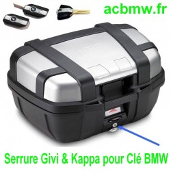 Barillet Serrure Pour Top-case Givi / Kappa code à la Clé BMW 16100-100 bmw R1250GS commodo RT GS F900R F990XR 1200RT GI KAPPA