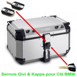 Barillet Serrure Pour Top-case Givi / Kappa code à la Clé BMW 16100-100 bmw R1250GS commodo RT GS F900R F990XR 1200RT GI KAPPA