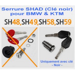 Barillet Serrure Pour Top-case - SHAD - code à la Clé BMW & KTM Accueil 16100-1SH bmw R1250GS commodo RT GS F900R F990XR 1200...