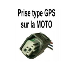 Faisceau pour prise type GPS d'origine BMW (fils renforcés en cuivre 1,00mm²) Accueil 16400-007 bmw R1250GS commodo RT GS F90...